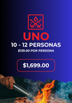 PAQUETE UNO  (10 - 12 personas)