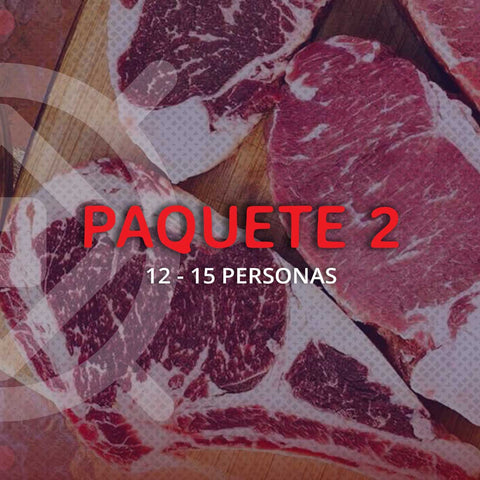 Paquete 2 (12 - 15 personas)